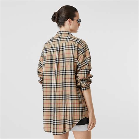 burberry apparel sale|burberry flannel shirt oversized.